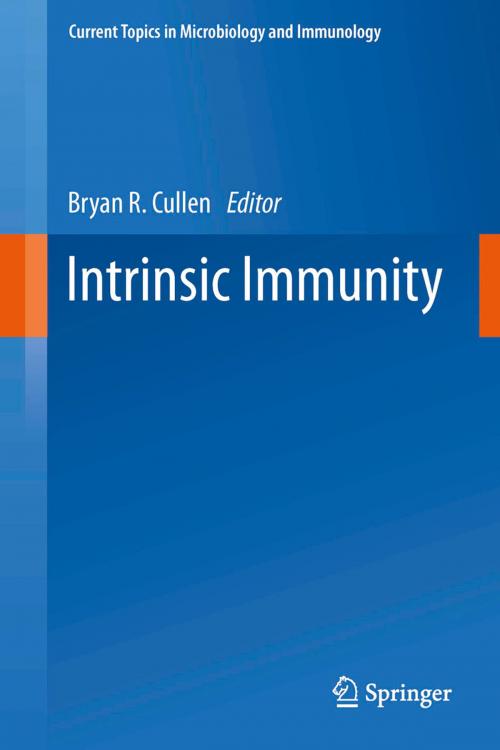 Cover of the book Intrinsic Immunity by , Springer Berlin Heidelberg