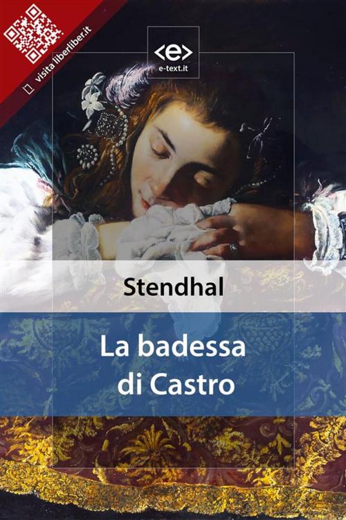 Cover of the book La badessa di Castro by Stendhal, E-text