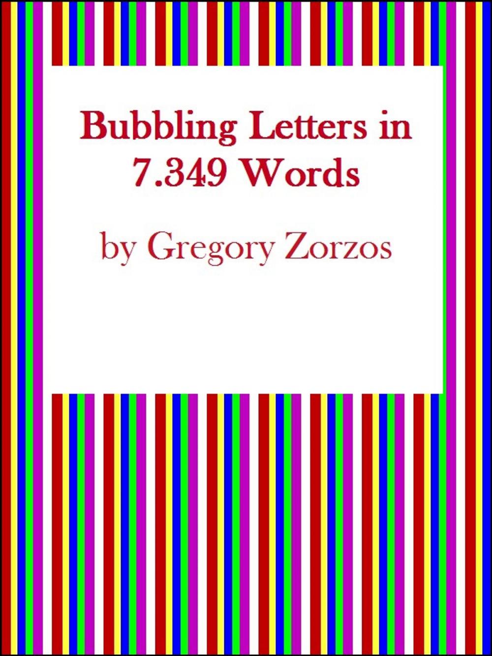 Big bigCover of Bubbling Letters in 7.349 Words