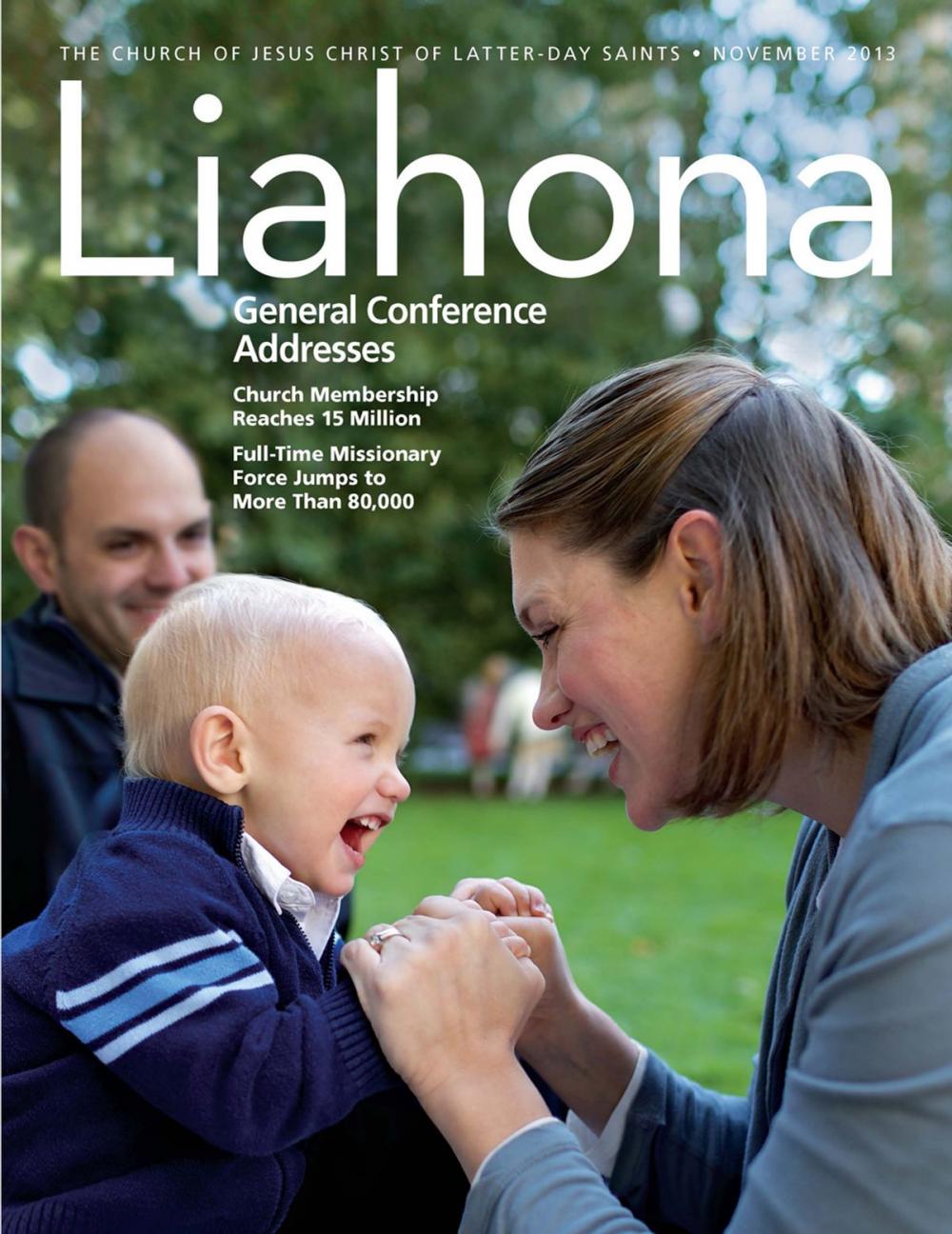 Big bigCover of Liahona, November 2013