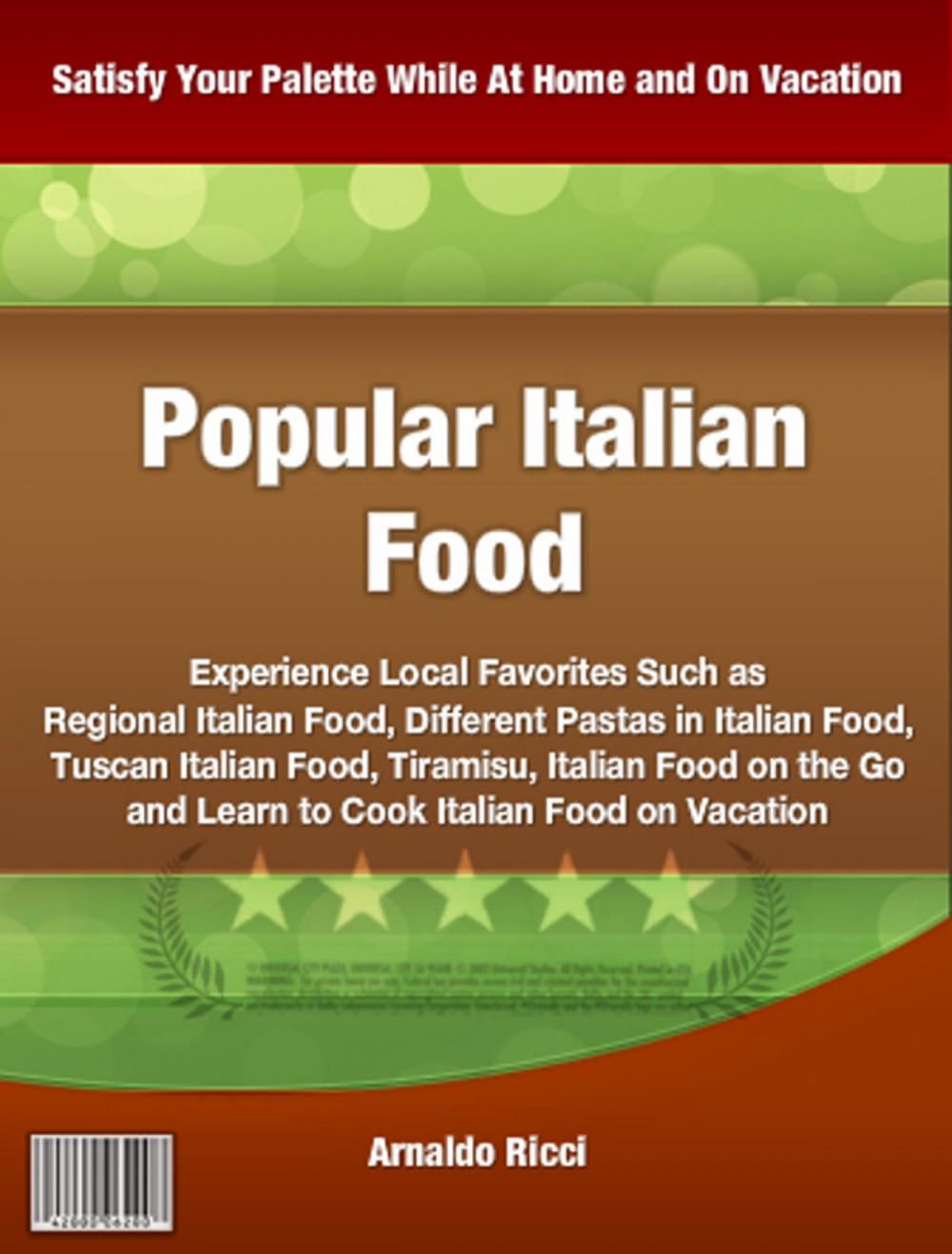 Big bigCover of Popular Italian Food: