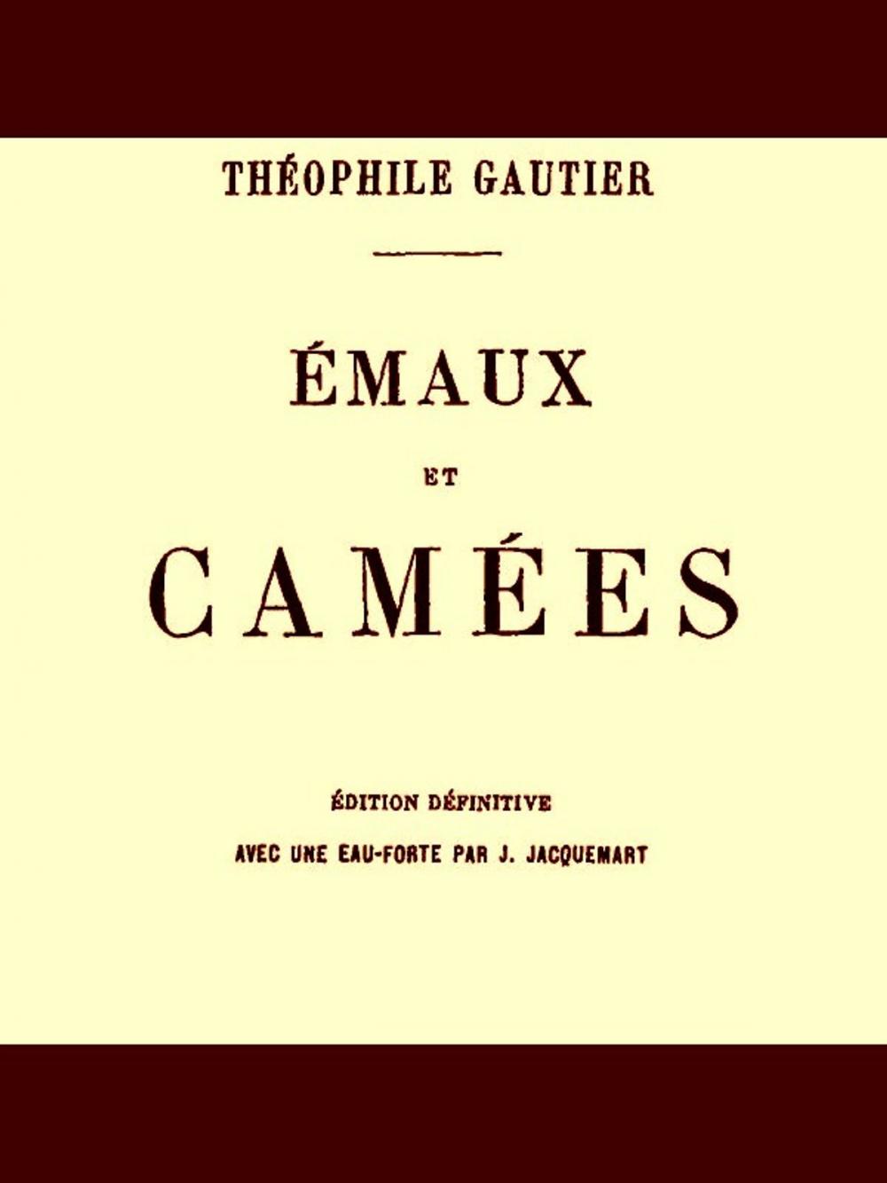 Big bigCover of Émaux et camées