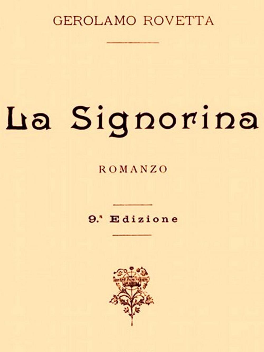 Big bigCover of La Signorina