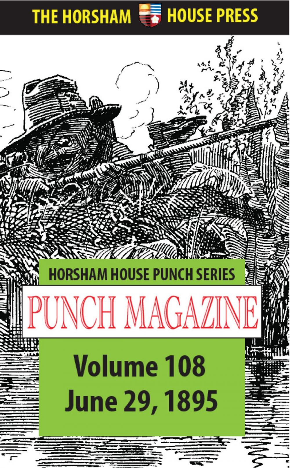 Big bigCover of Punch Magazine, Volume 108, June 29 1895