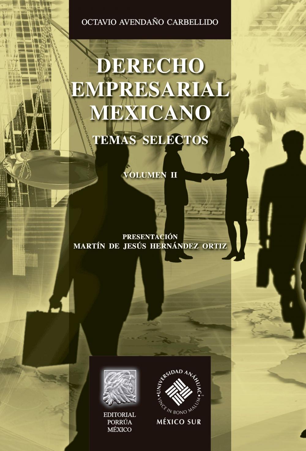 Big bigCover of Derecho empresarial mexicano: Temas selectos Vol. II