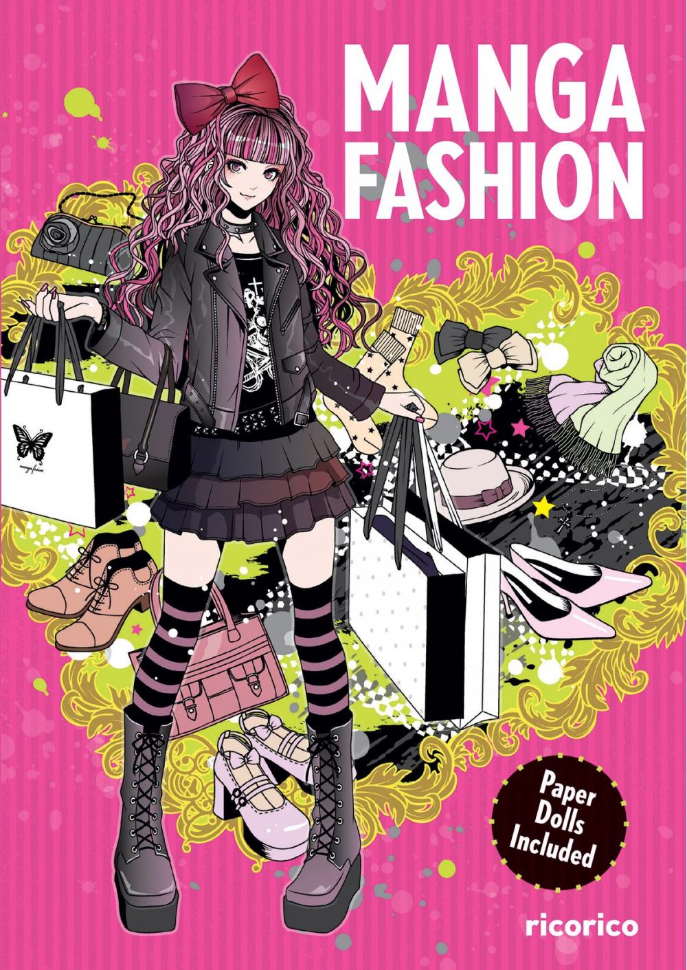 Big bigCover of Manga Fashion with Paper Dolls