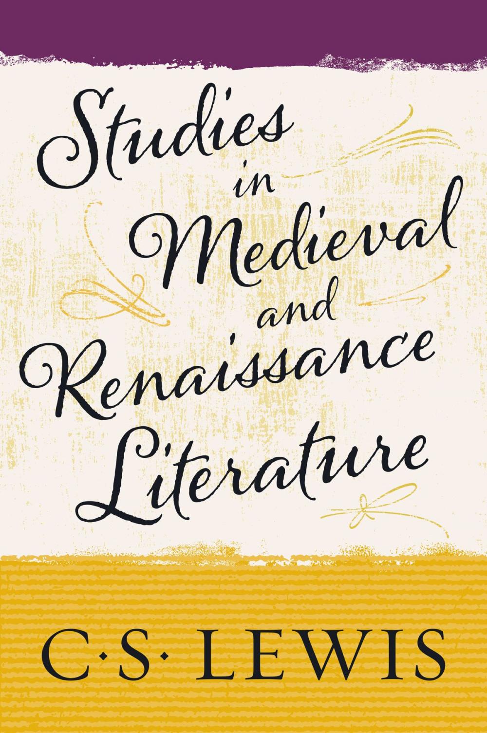 Big bigCover of Studies in Medieval and Renaissance Literature