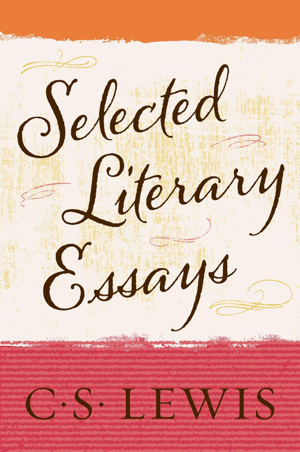 Big bigCover of Selected Literary Essays