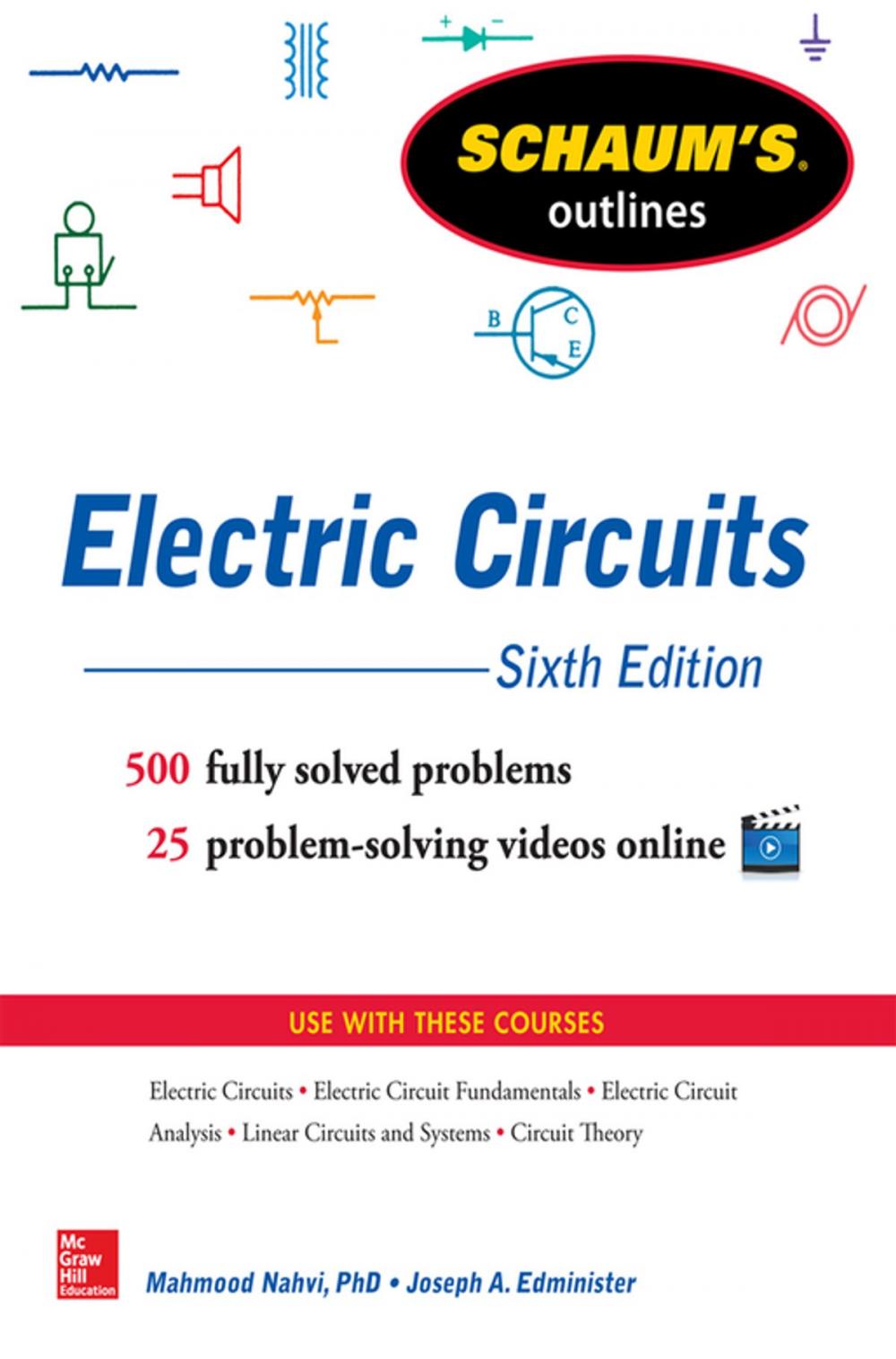 Big bigCover of Schaum's Outline of Electric Circuits, 6th edition