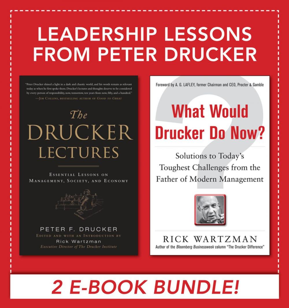 Big bigCover of Leadership Lessons from Peter Drucker