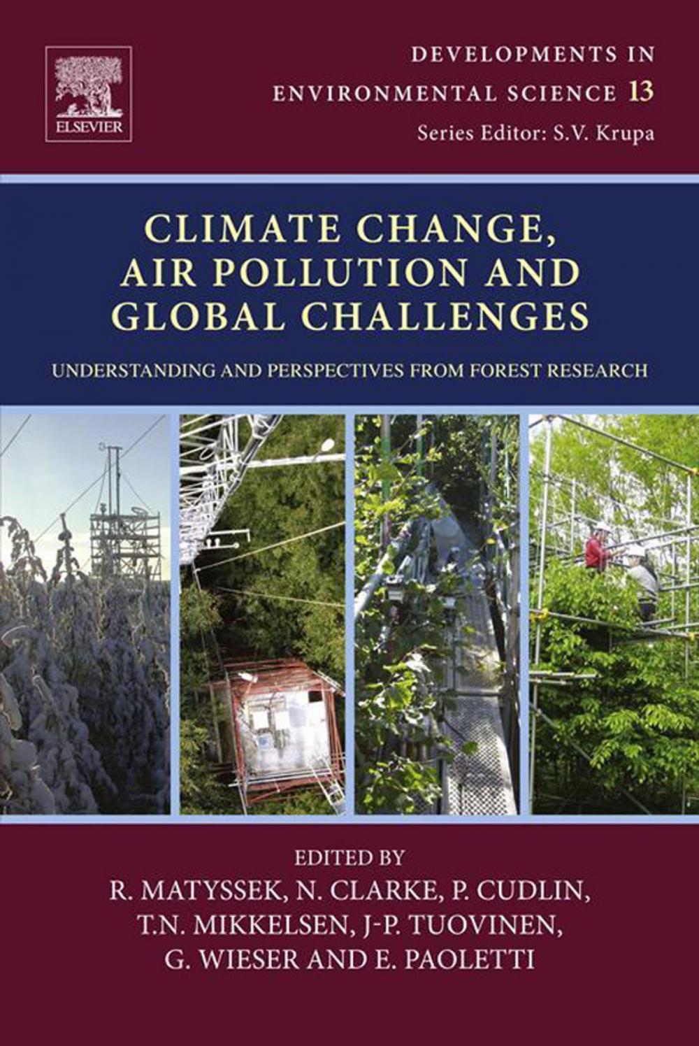 Big bigCover of Climate Change, Air Pollution and Global Challenges