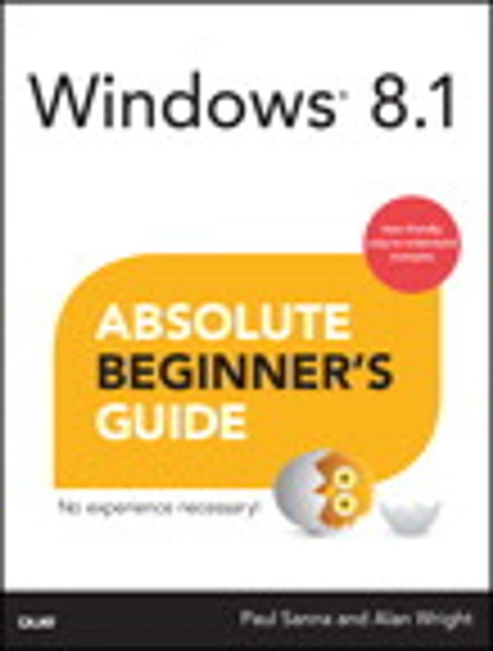 Big bigCover of Windows 8.1 Absolute Beginner's Guide