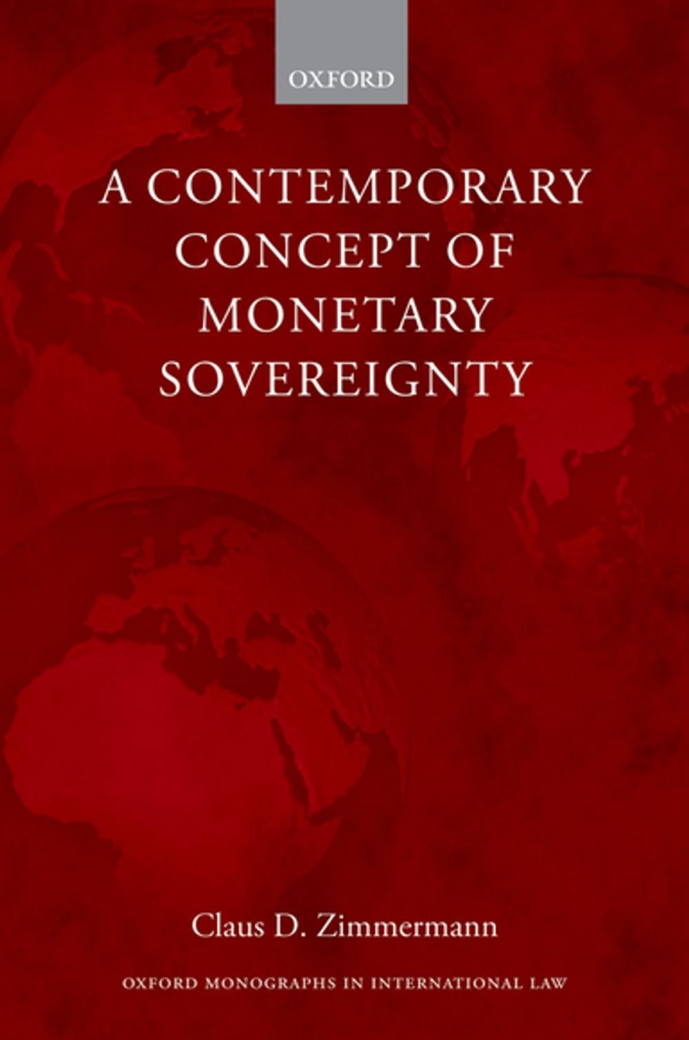 Big bigCover of A Contemporary Concept of Monetary Sovereignty