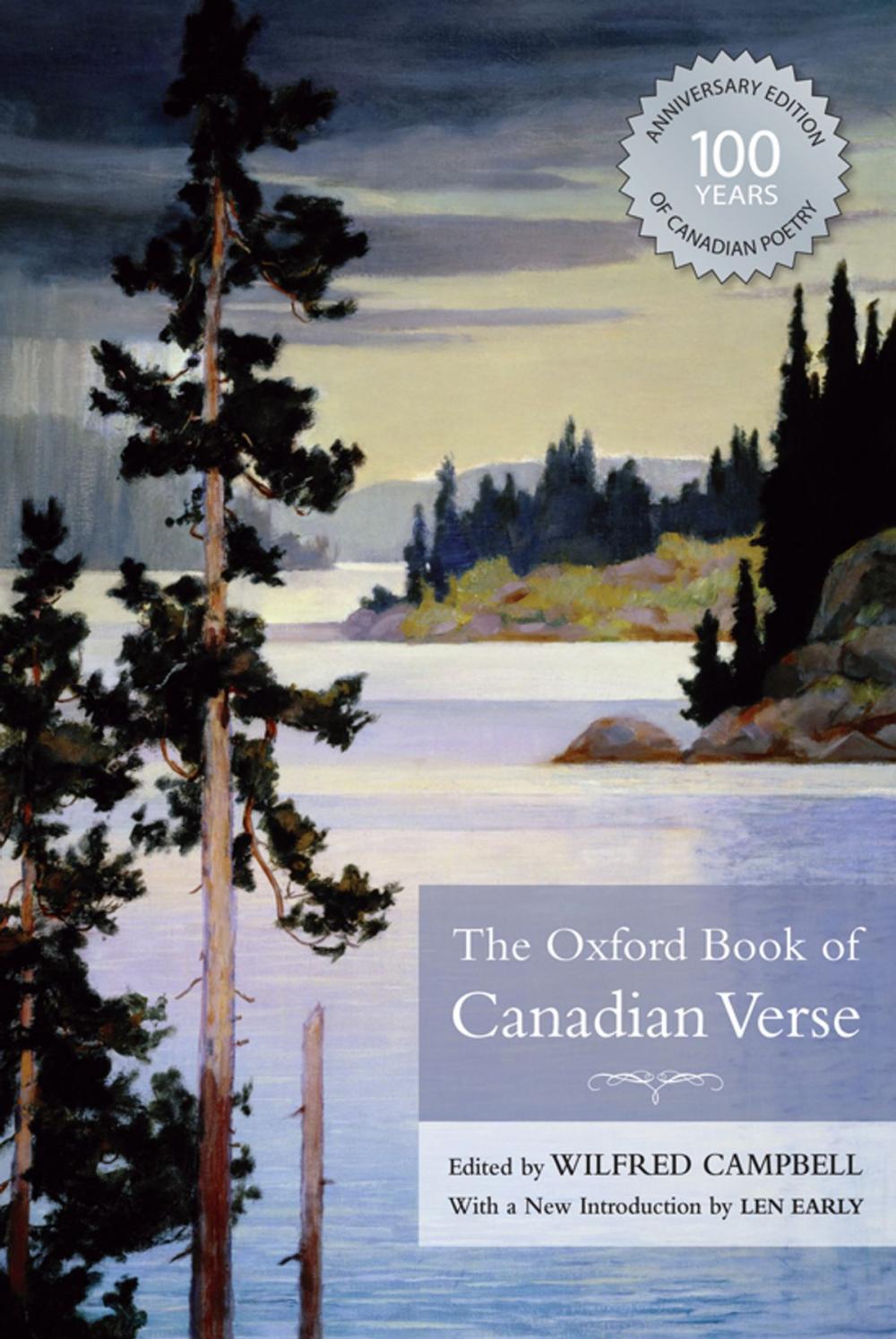 Big bigCover of The Oxford Book of Canadian Verse