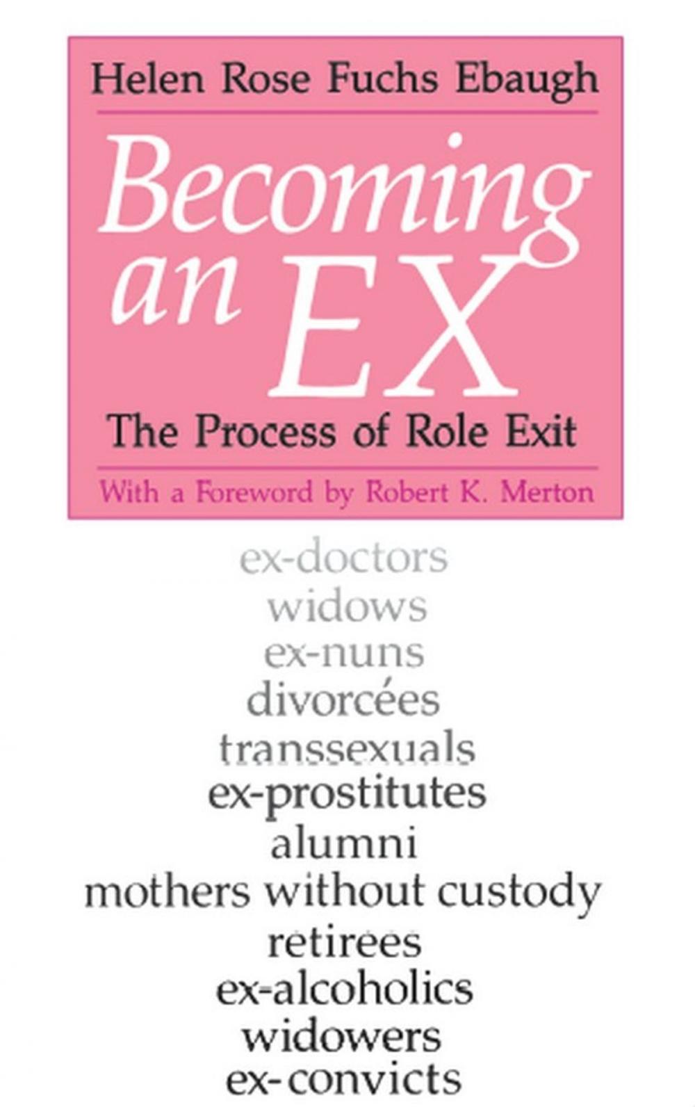 Big bigCover of Becoming an Ex