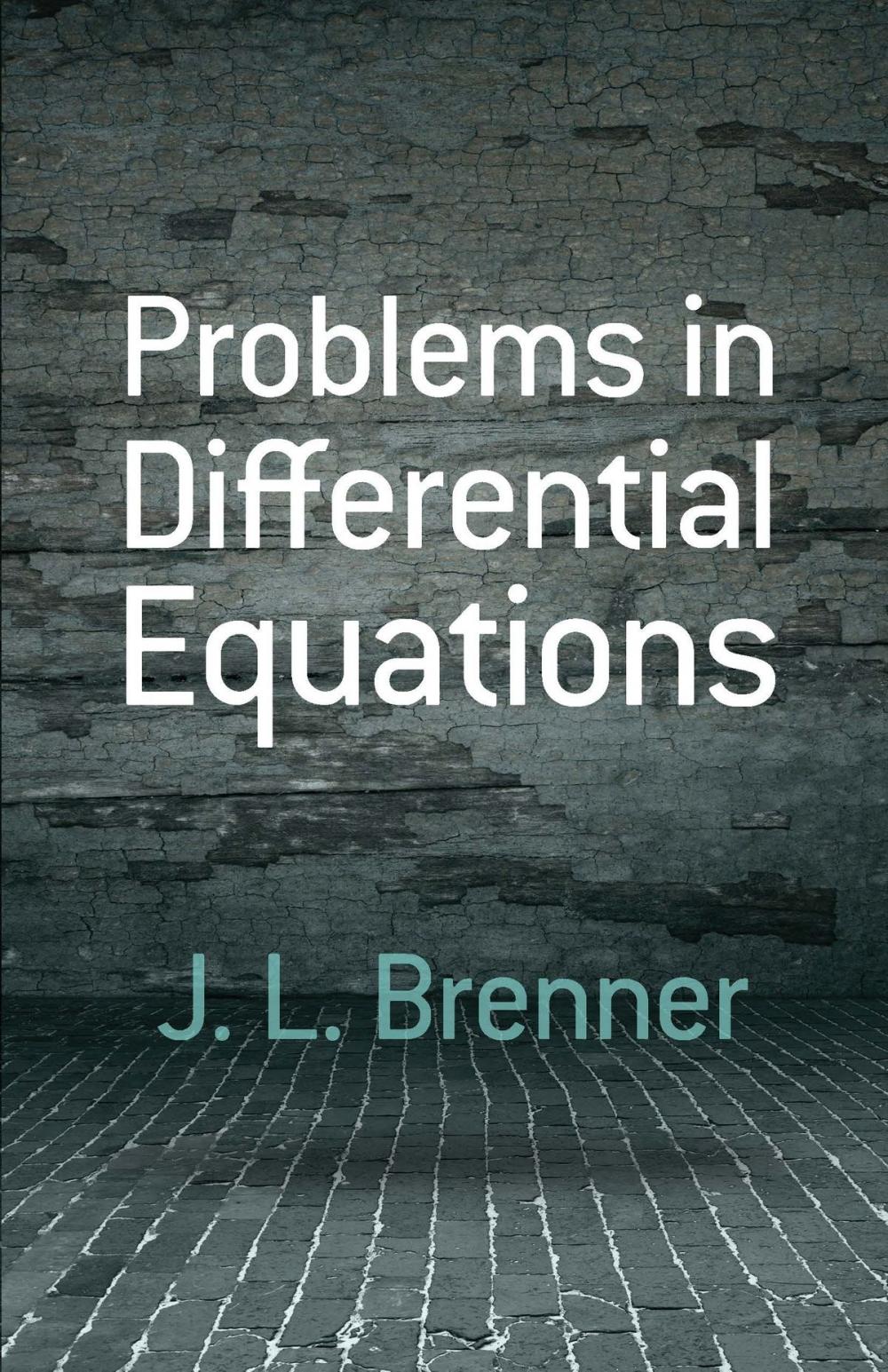 Big bigCover of Problems in Differential Equations