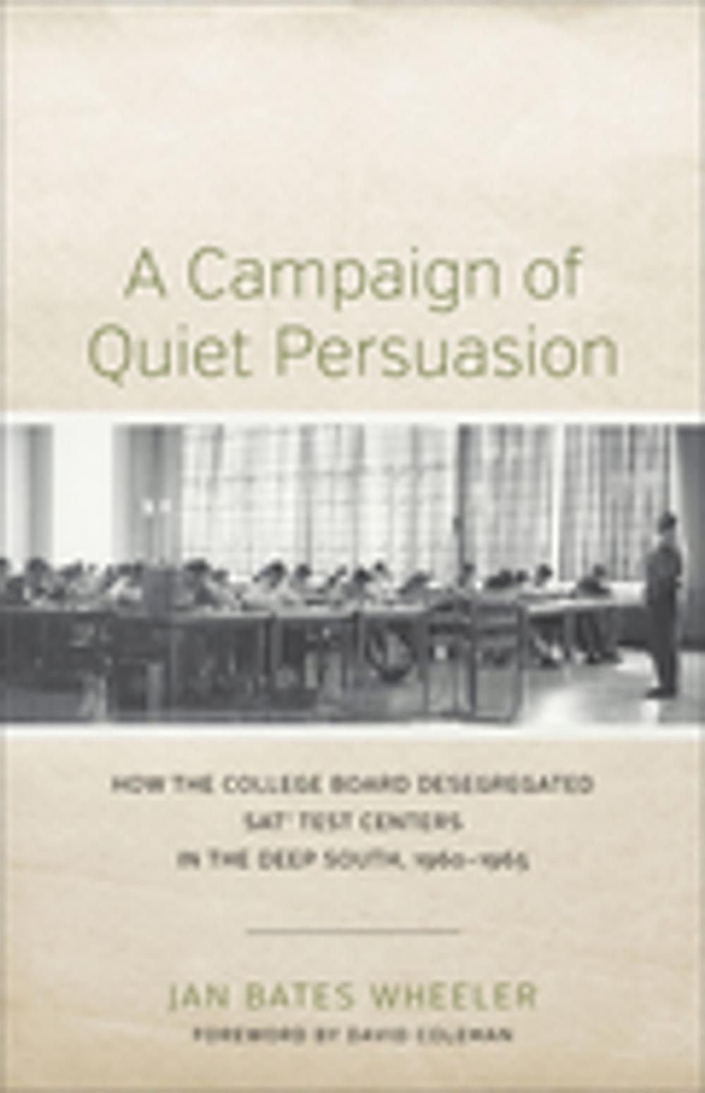 Big bigCover of A Campaign of Quiet Persuasion