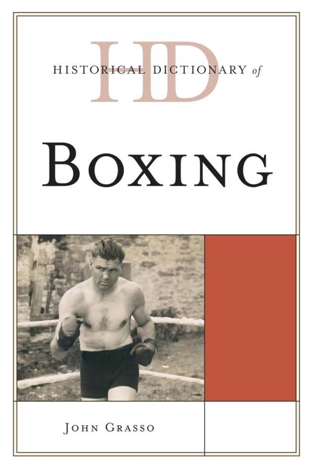 Big bigCover of Historical Dictionary of Boxing