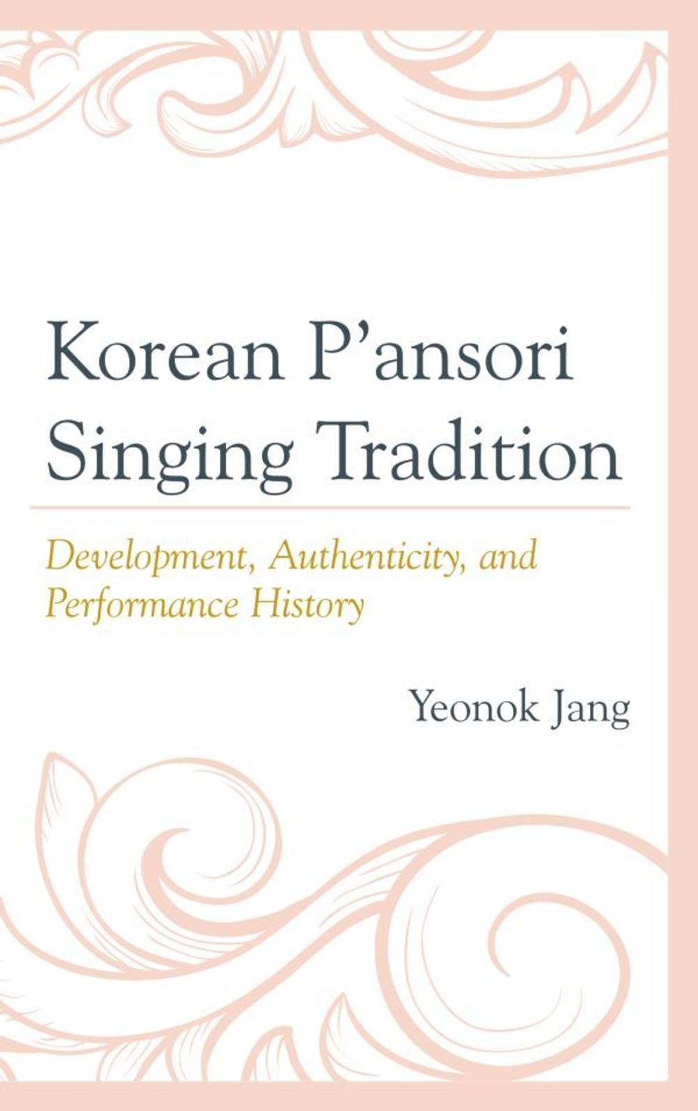 Big bigCover of Korean P'ansori Singing Tradition