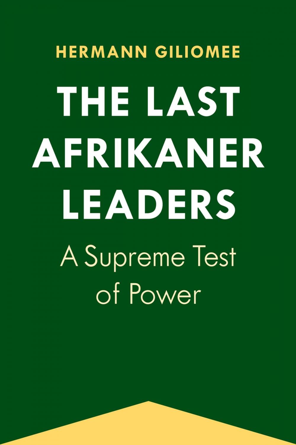 Big bigCover of The Last Afrikaner Leaders