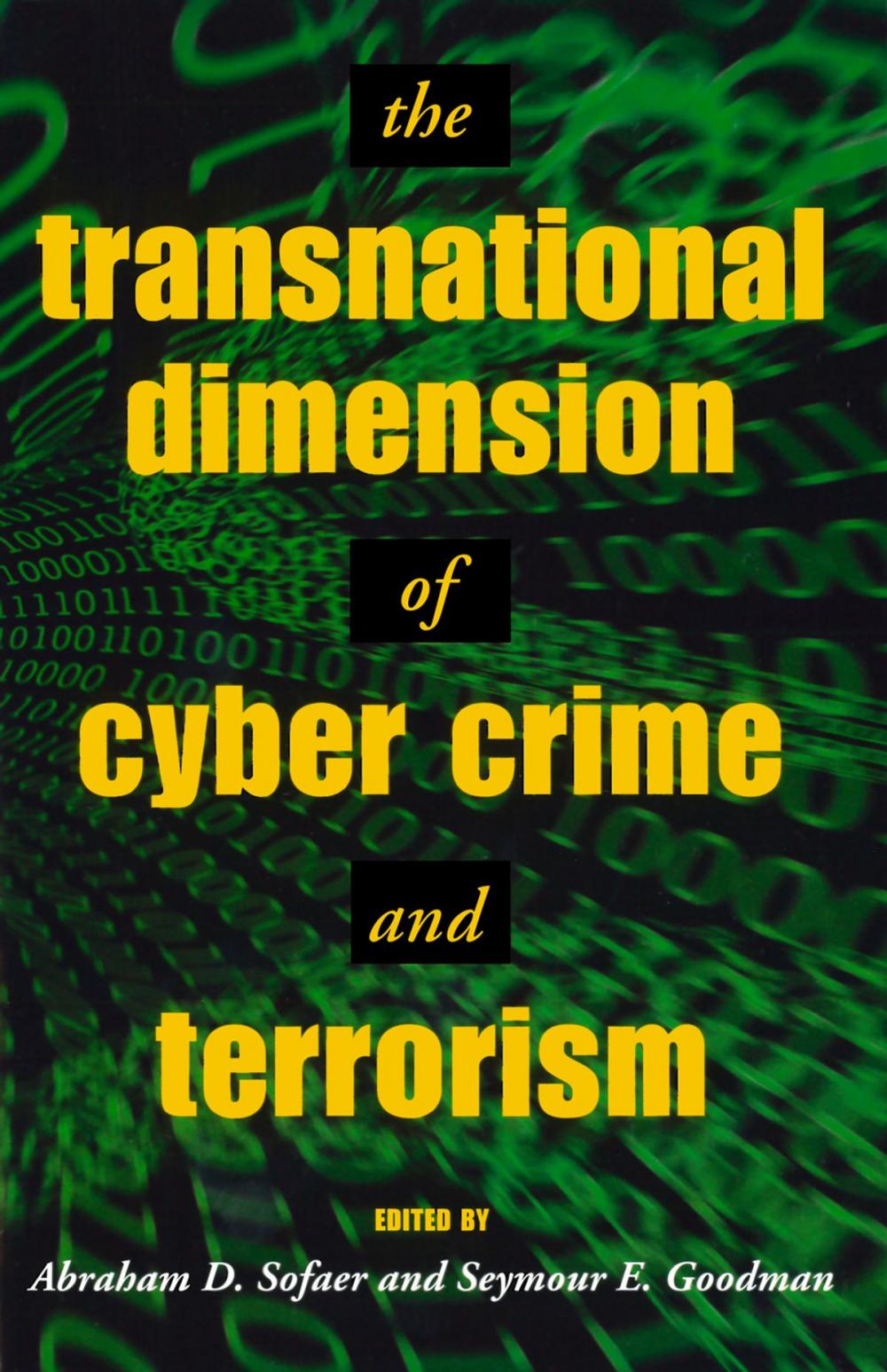 Big bigCover of The Transnational Dimension of Cyber Crime and Terrorism