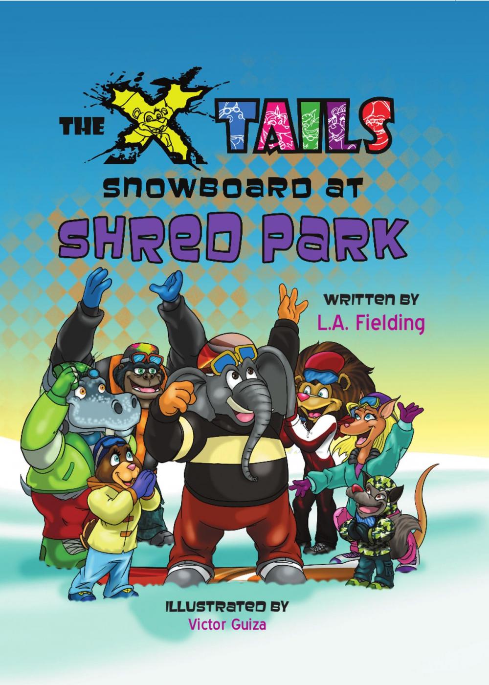 Big bigCover of The X-tails Snowboard at Shred Park