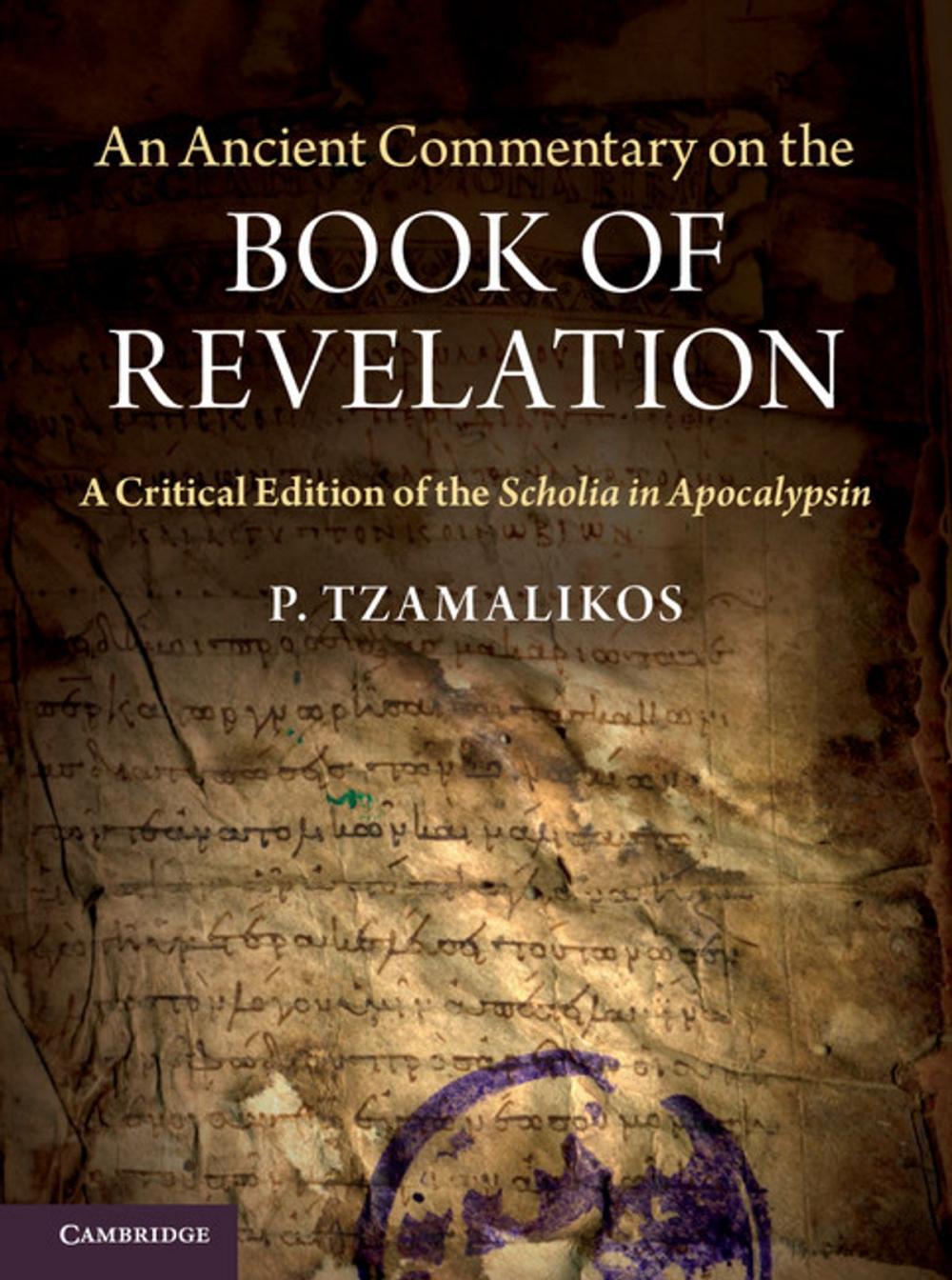 Big bigCover of An Ancient Commentary on the Book of Revelation