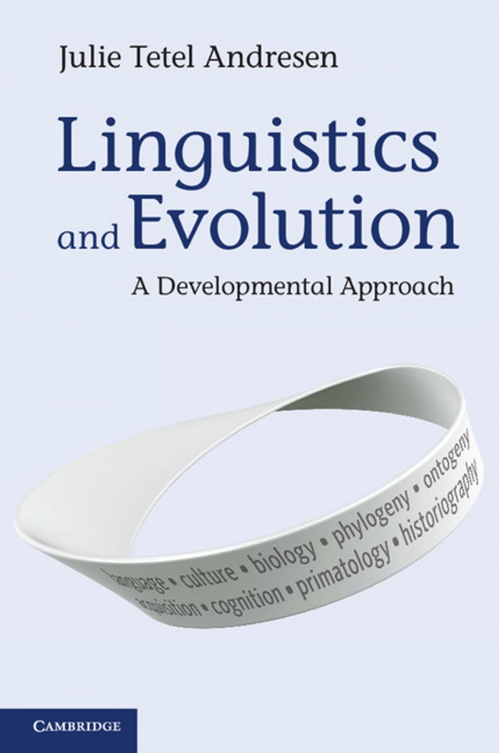 Big bigCover of Linguistics and Evolution