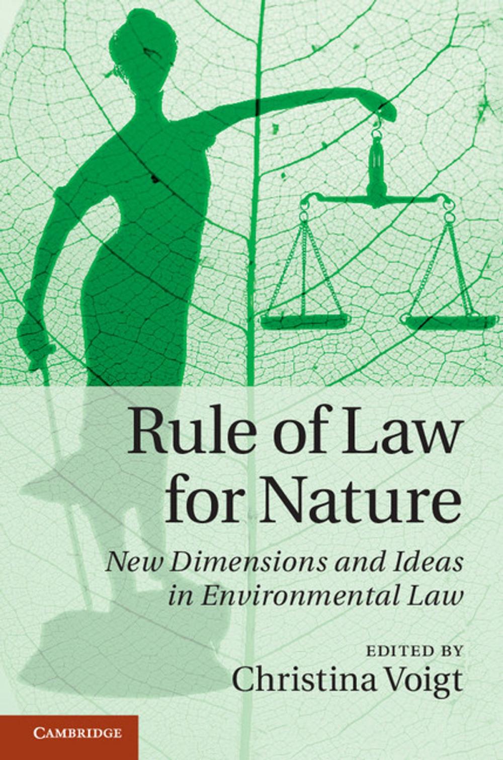 Big bigCover of Rule of Law for Nature