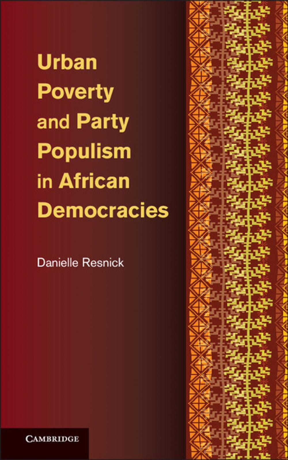 Big bigCover of Urban Poverty and Party Populism in African Democracies