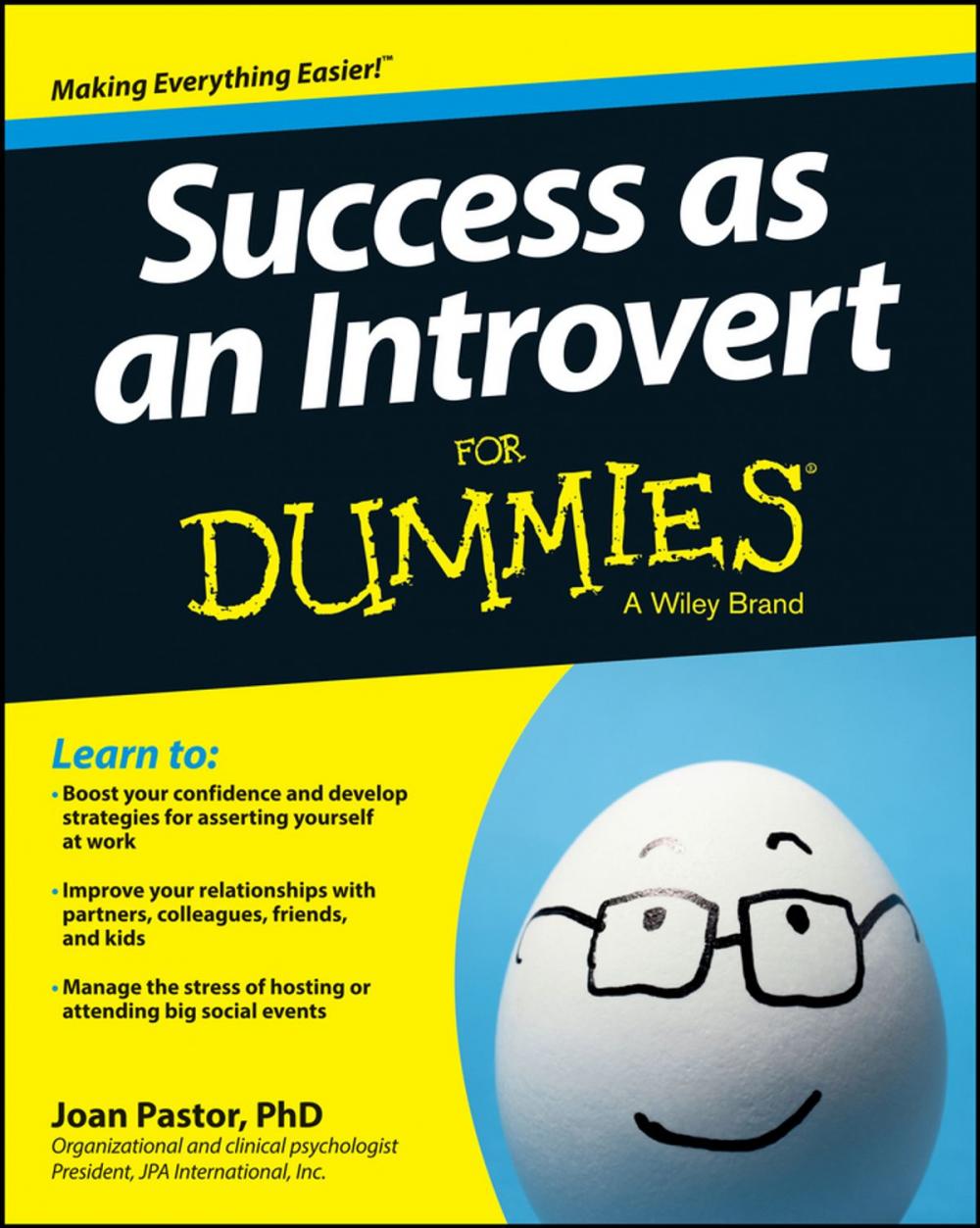 Big bigCover of Success as an Introvert For Dummies