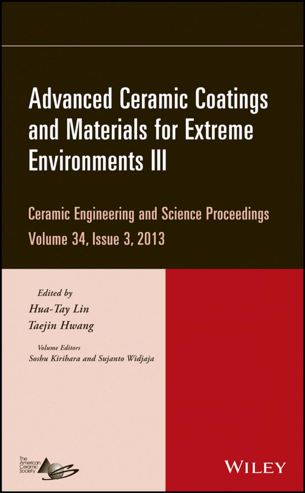 Big bigCover of Advanced Ceramic Coatings and Materials for Extreme Environments III