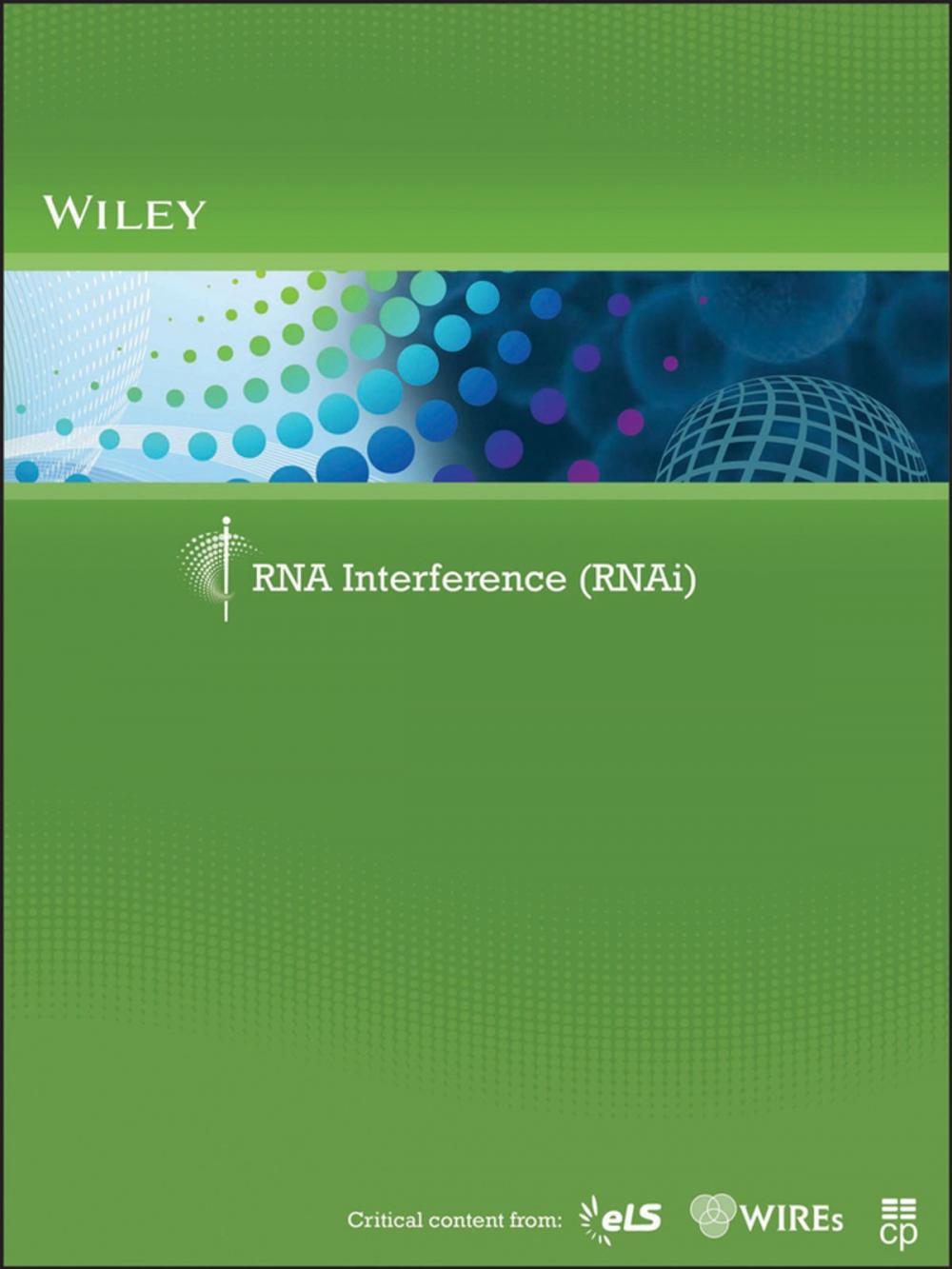 Big bigCover of RNA Interference (RNAi)