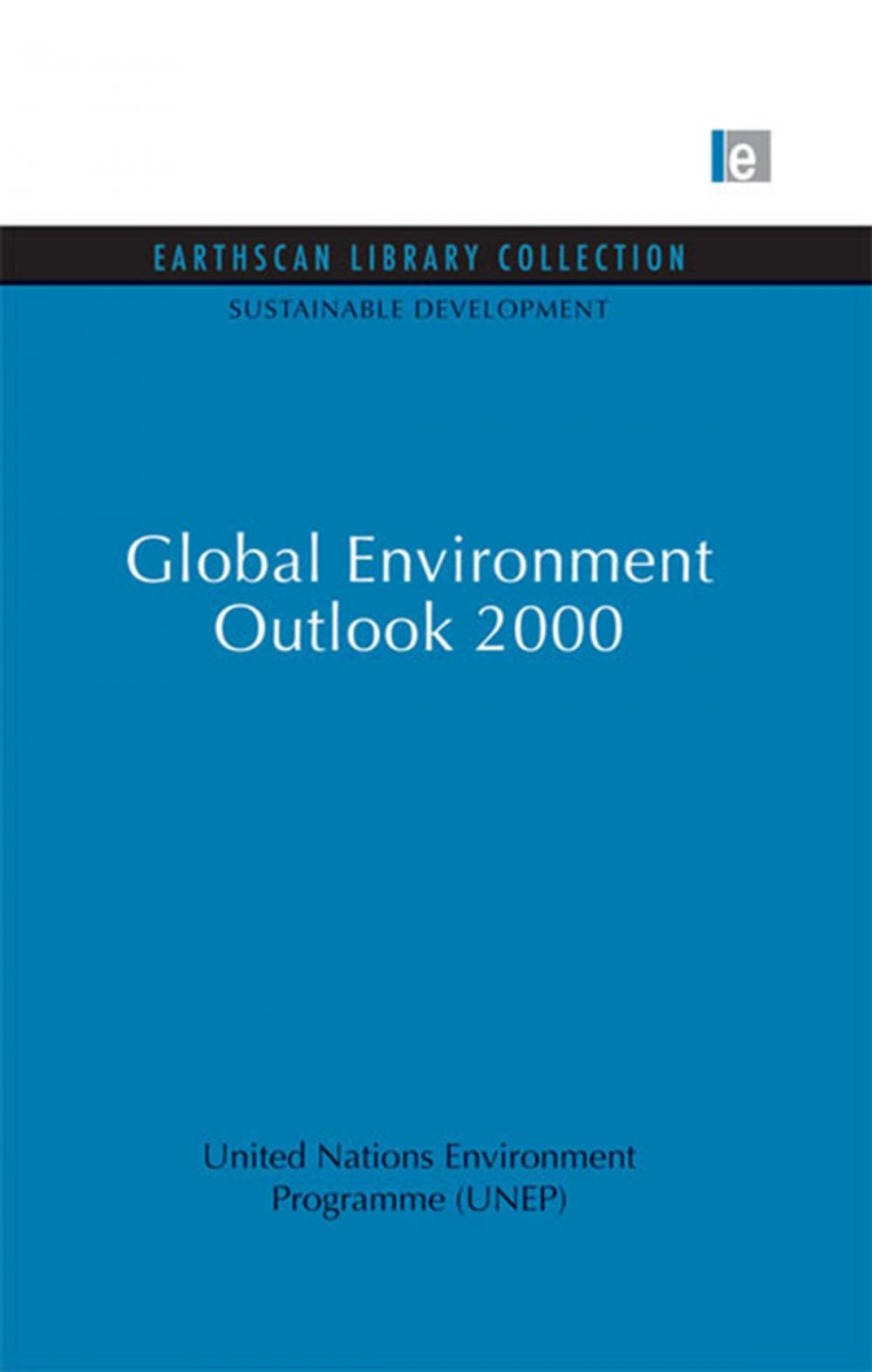 Big bigCover of Global Environment Outlook 2000