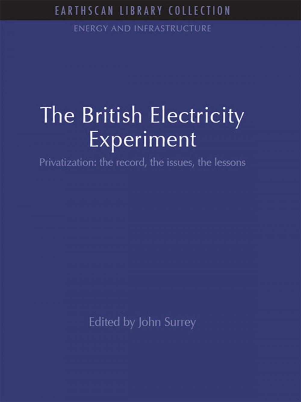 Big bigCover of The British Electricity Experiment