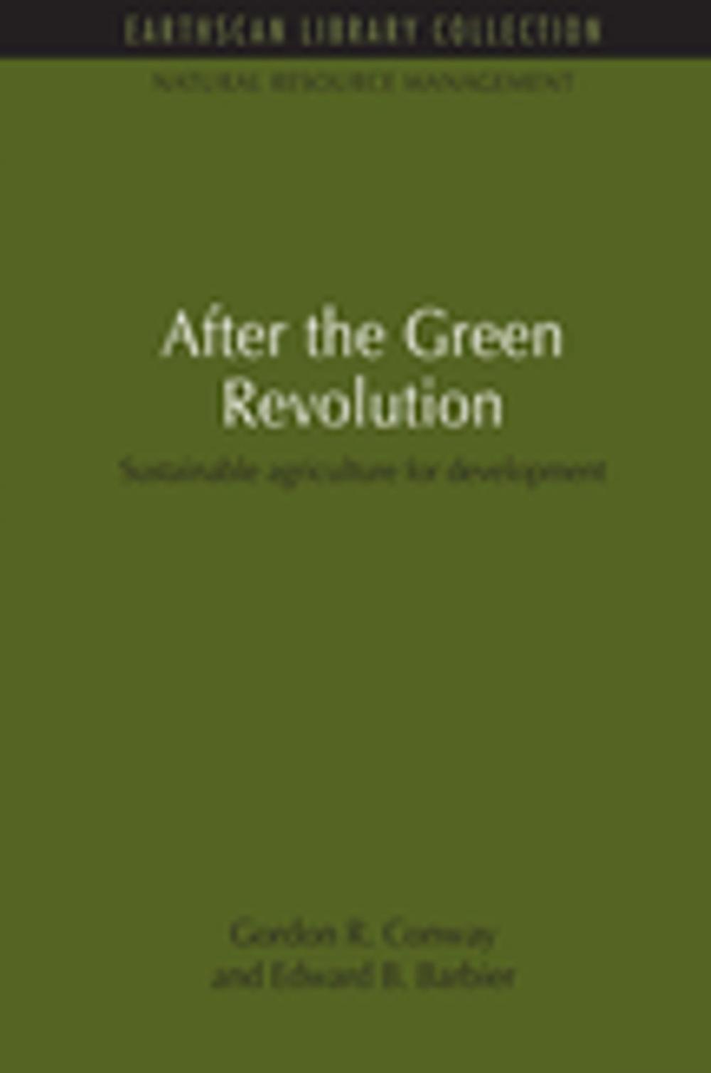 Big bigCover of After the Green Revolution