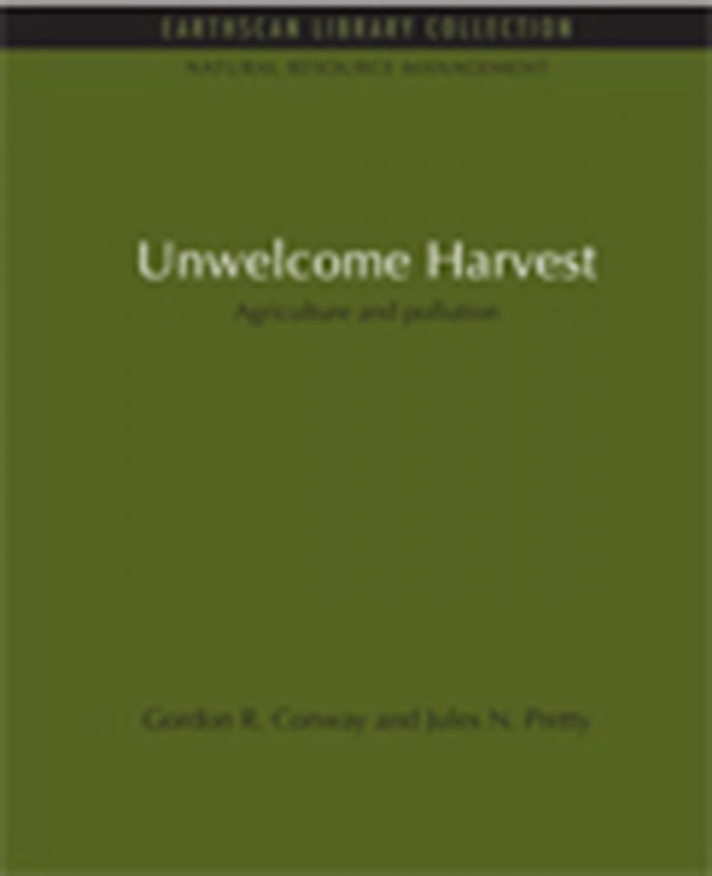 Big bigCover of Unwelcome Harvest