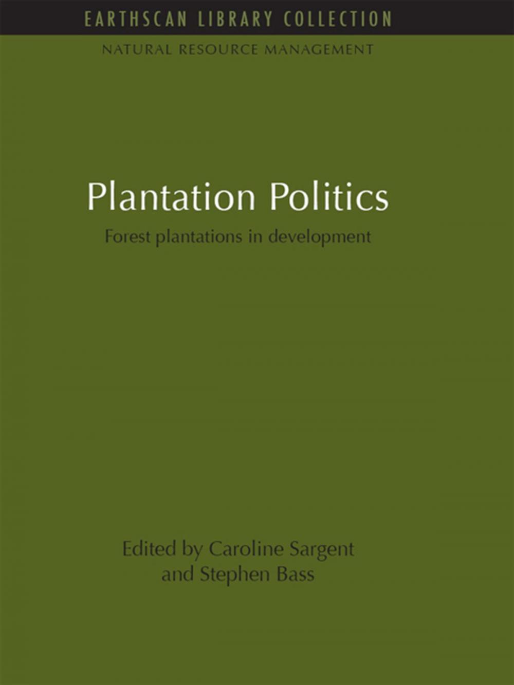 Big bigCover of Plantation Politics