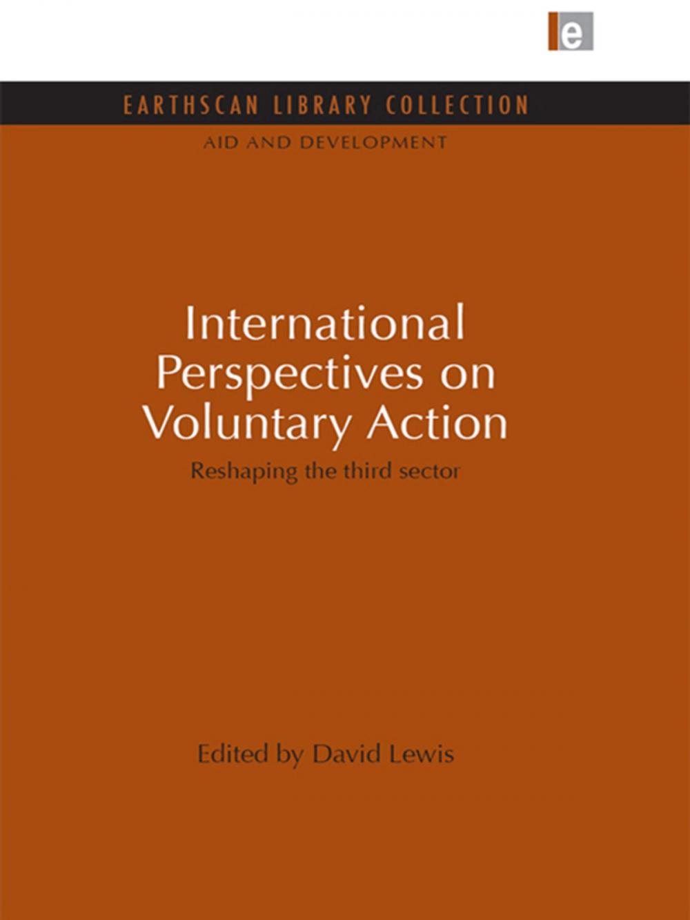 Big bigCover of International Perspectives on Voluntary Action