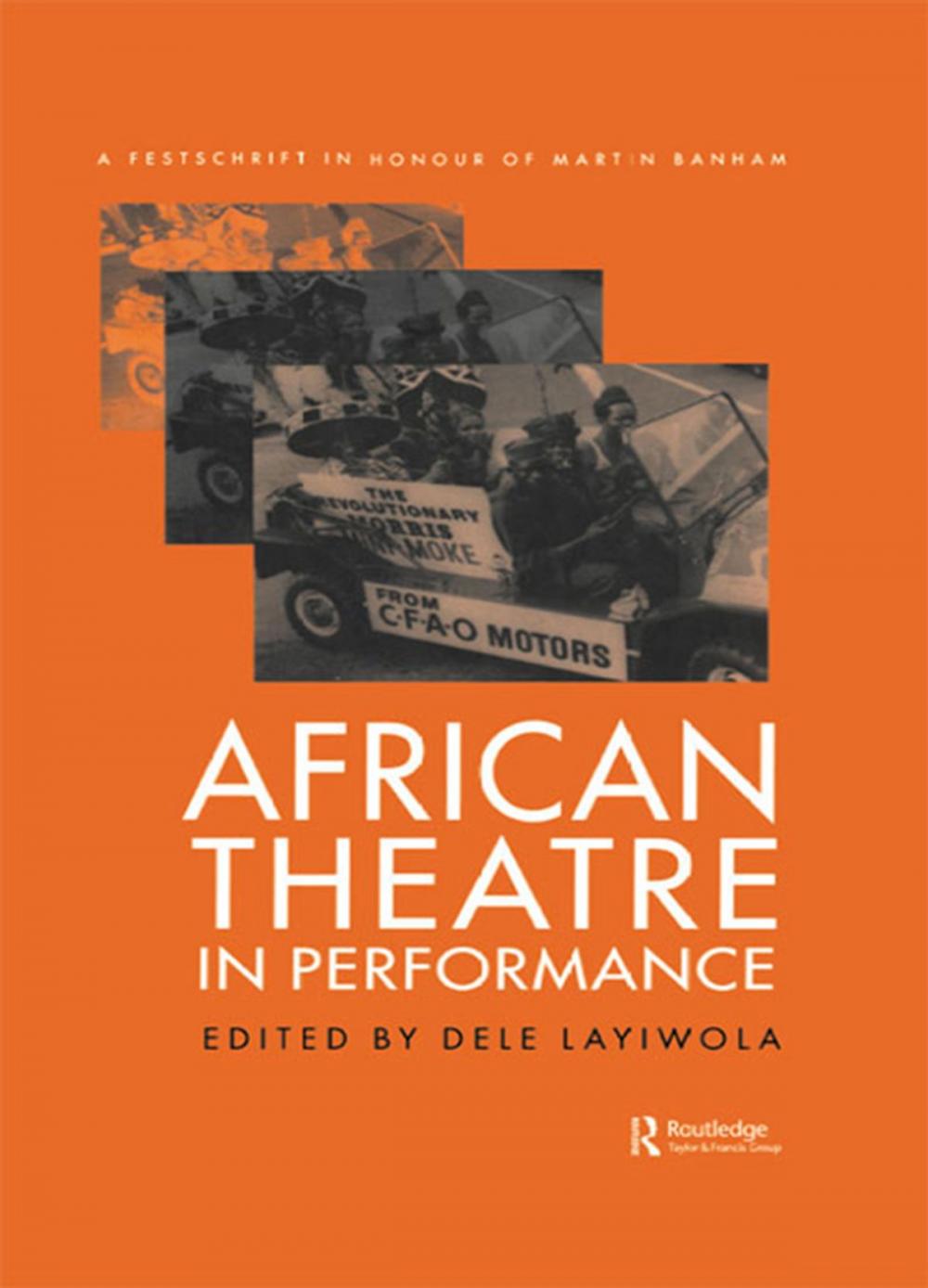 Big bigCover of African Theatre in Performance