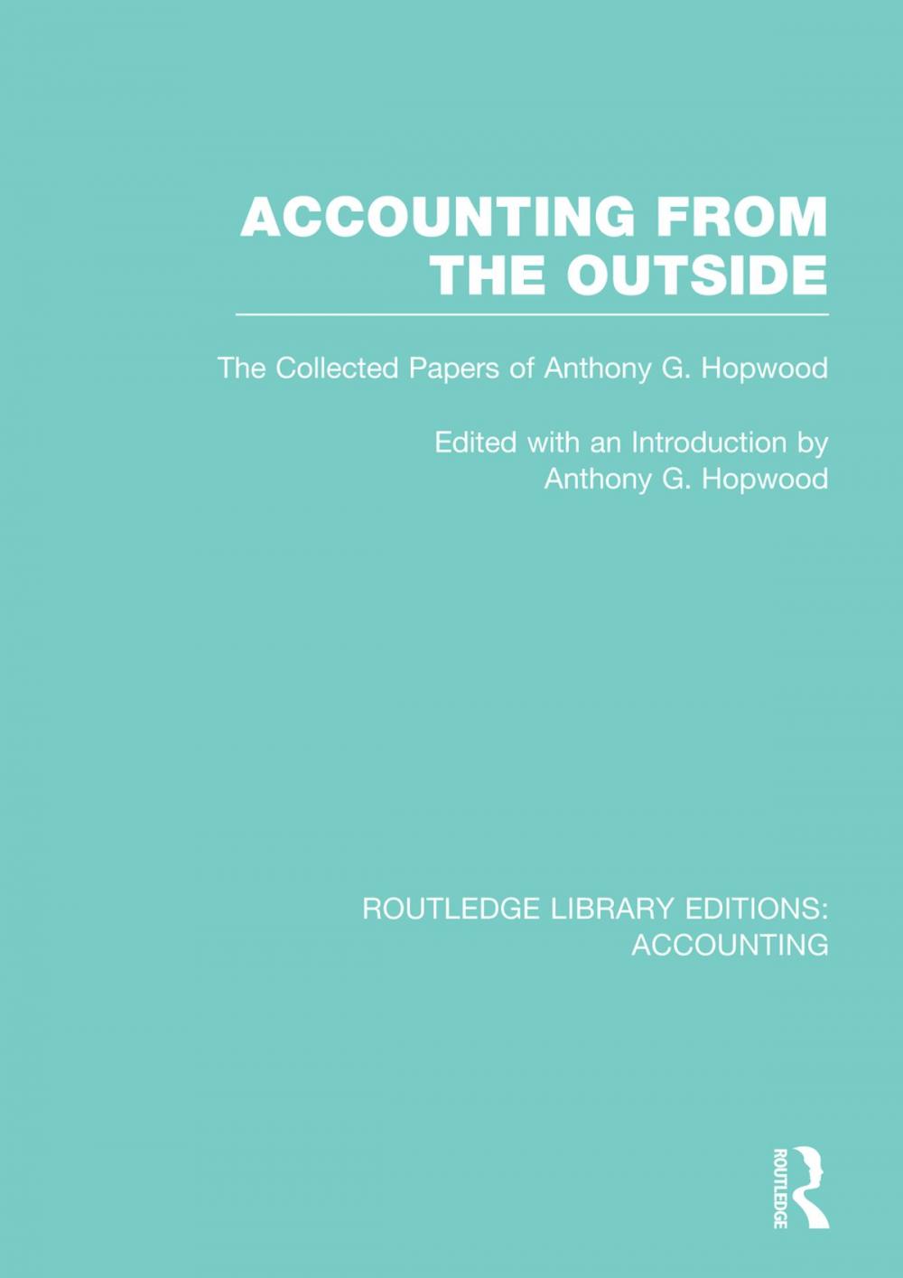 Big bigCover of Accounting From the Outside (RLE Accounting)