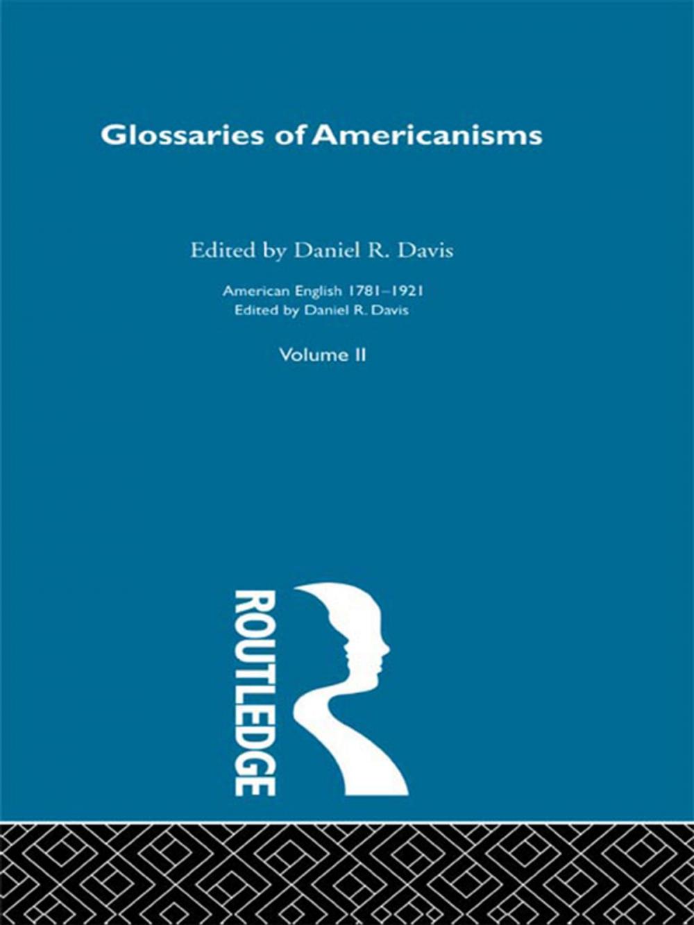 Big bigCover of Glossaries Of Americanisms V