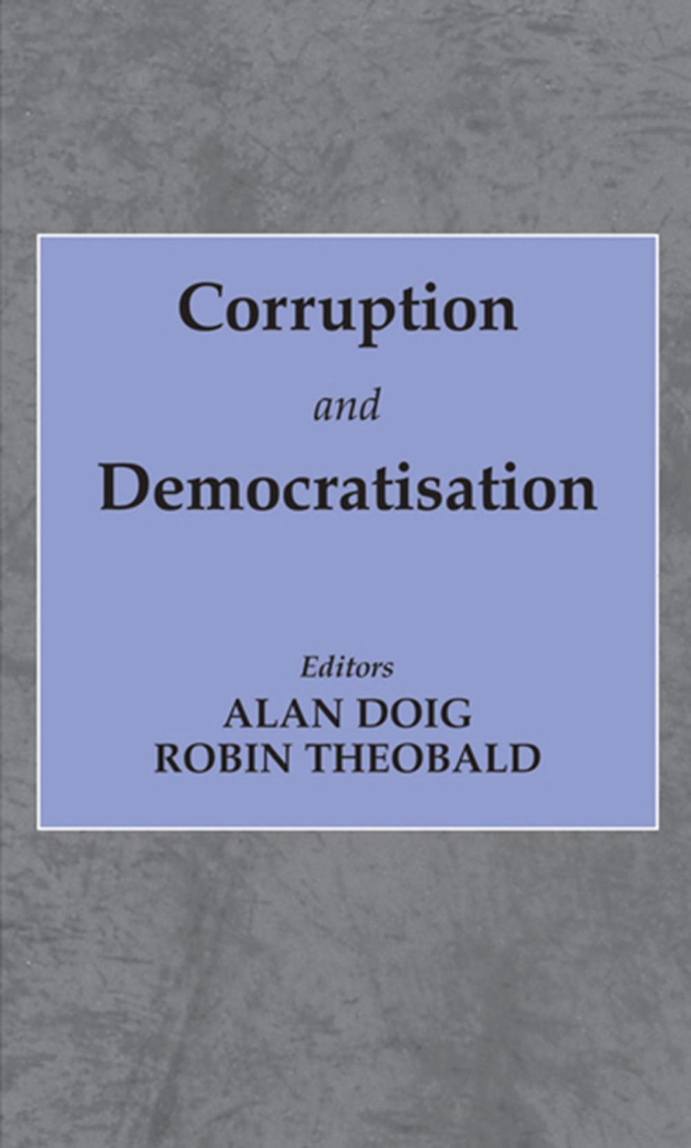 Big bigCover of Corruption and Democratisation