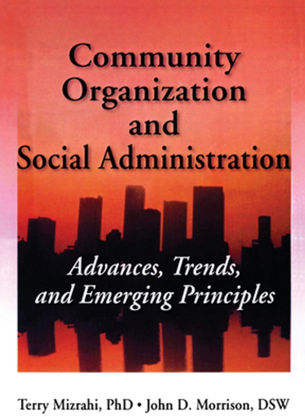 Big bigCover of Community Organization and Social Administration