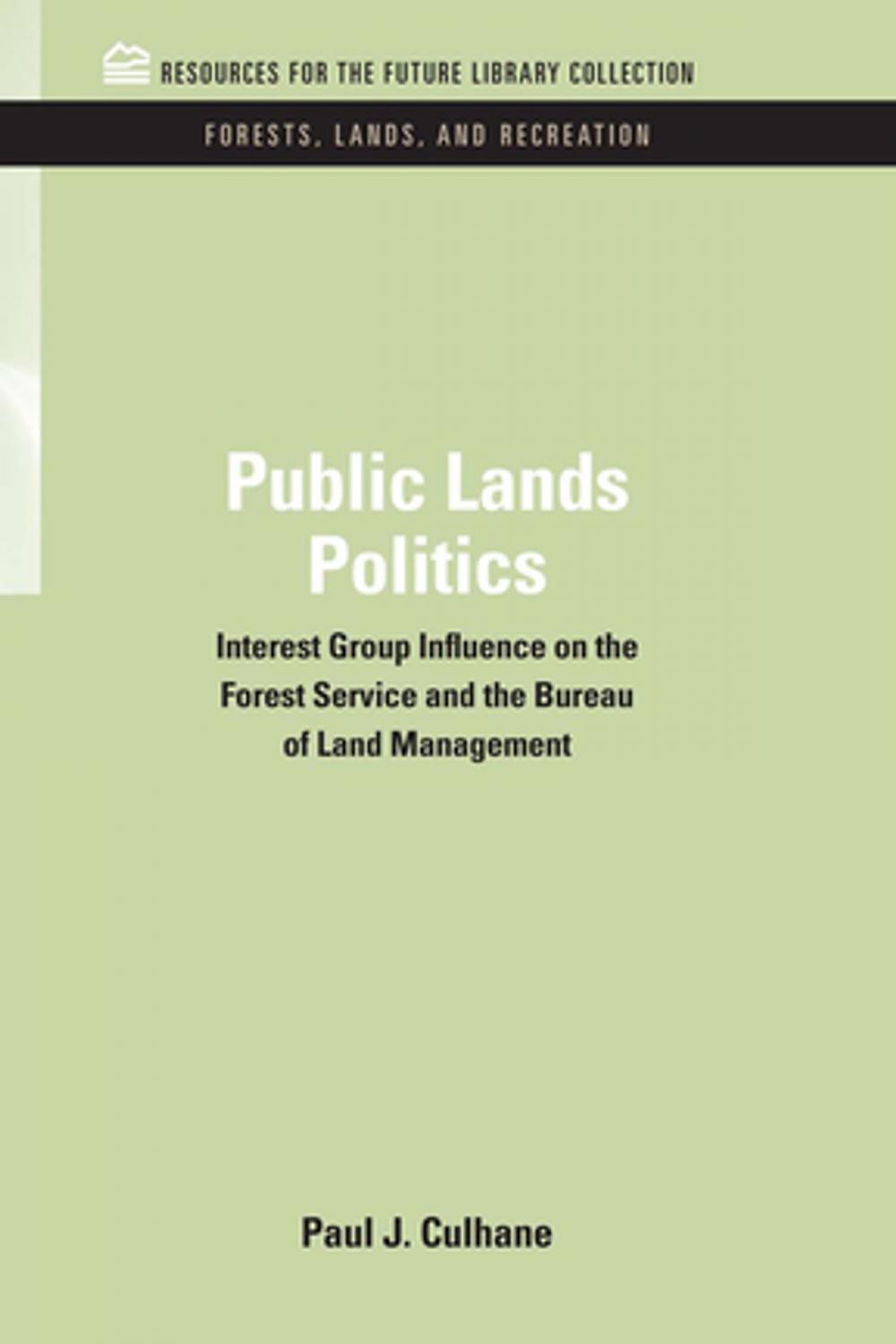 Big bigCover of Public Lands Politics