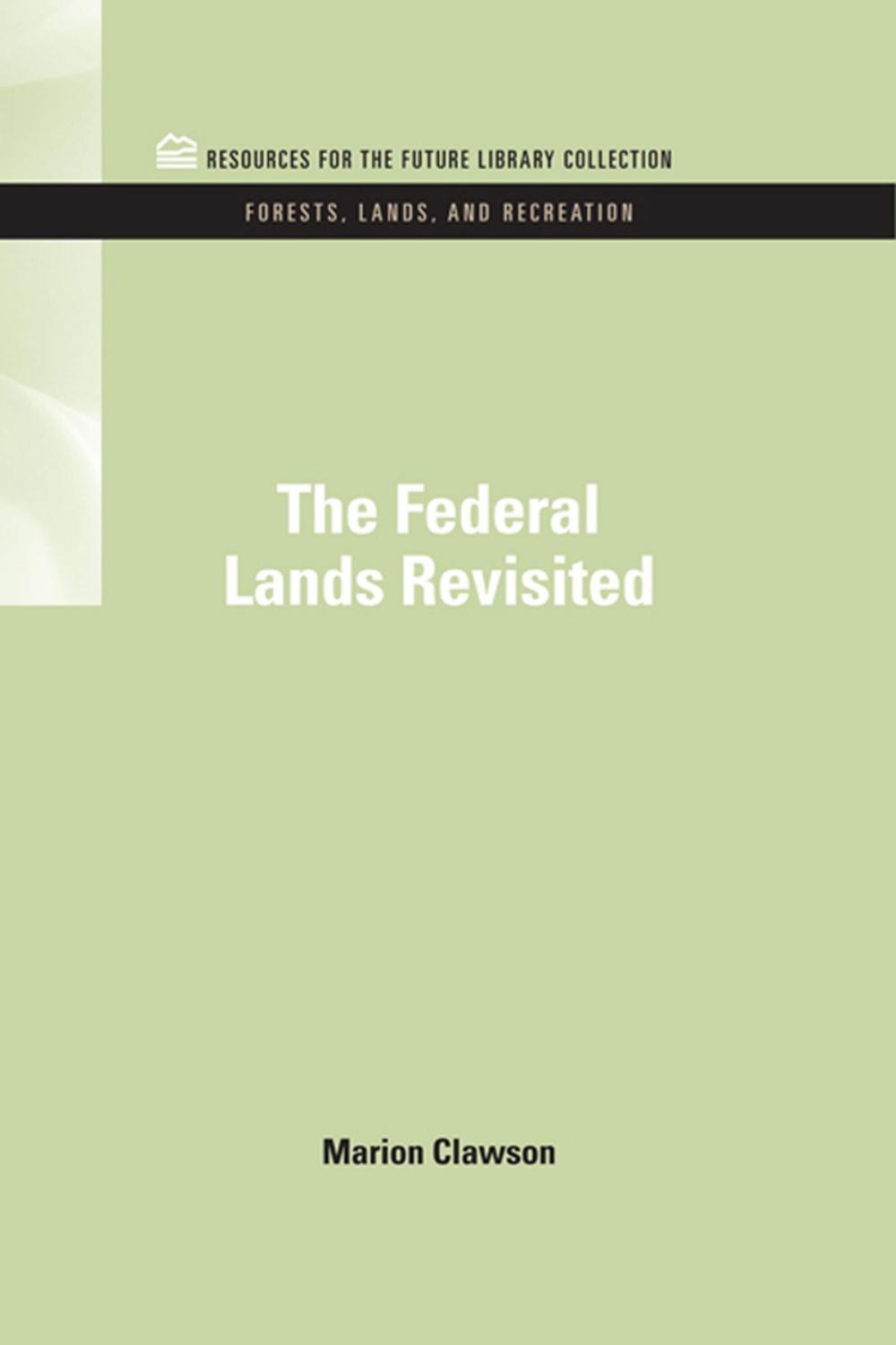 Big bigCover of The Federal Lands Revisited