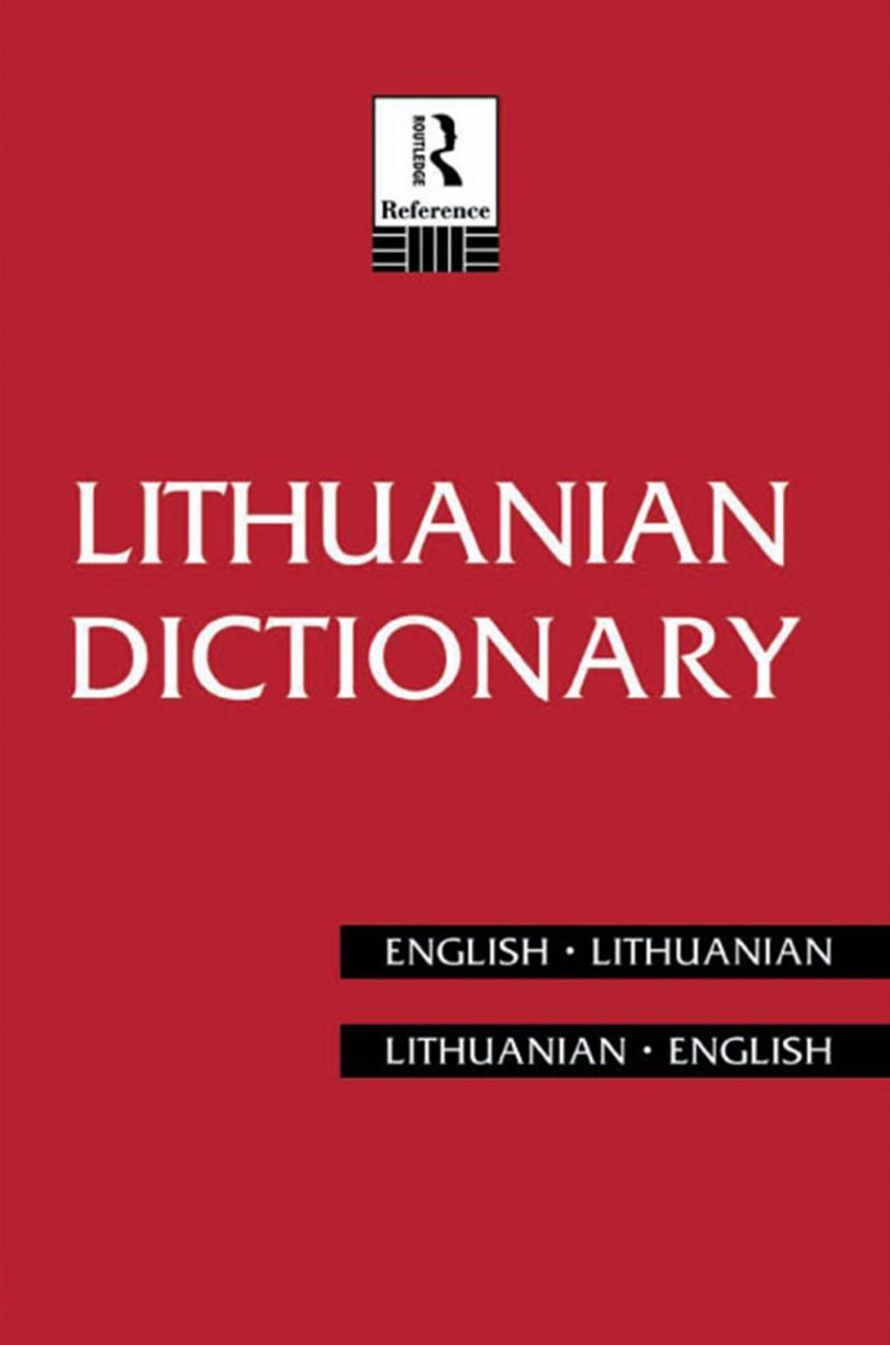 Big bigCover of Lithuanian Dictionary