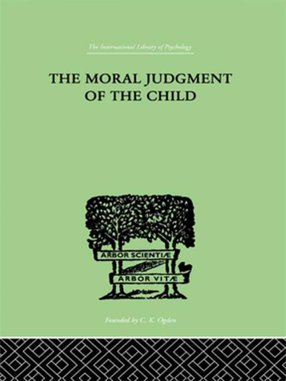 Big bigCover of The Moral Judgment Of The Child