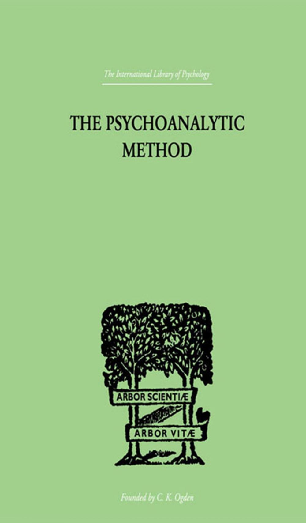 Big bigCover of The Psychoanalytic Method