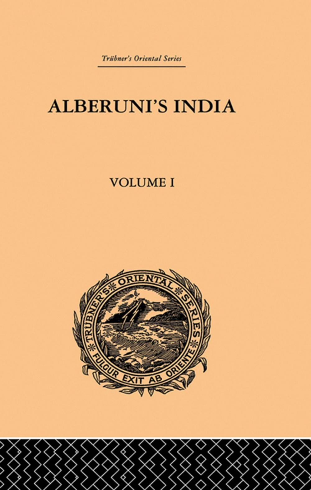 Big bigCover of Alberuni's India